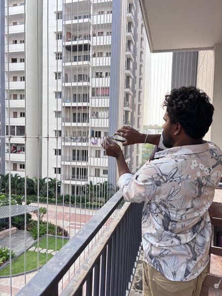 Invisible Grill Fixing Charges